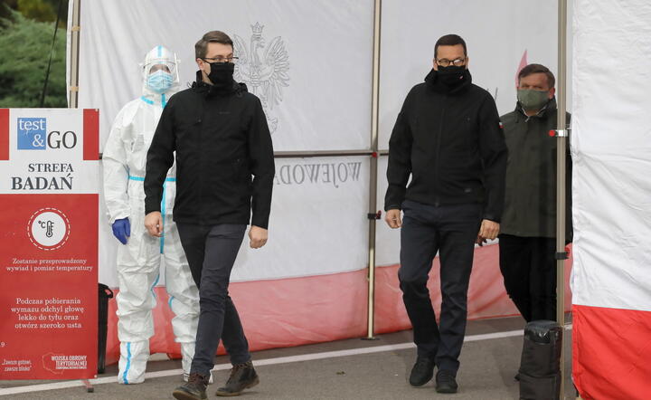 rzecznik rządu Piotr Müller / autor: Fotoserwis PAP
