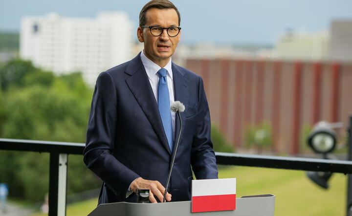 Mateusz Morawiecki w Katowicach / autor: PAP