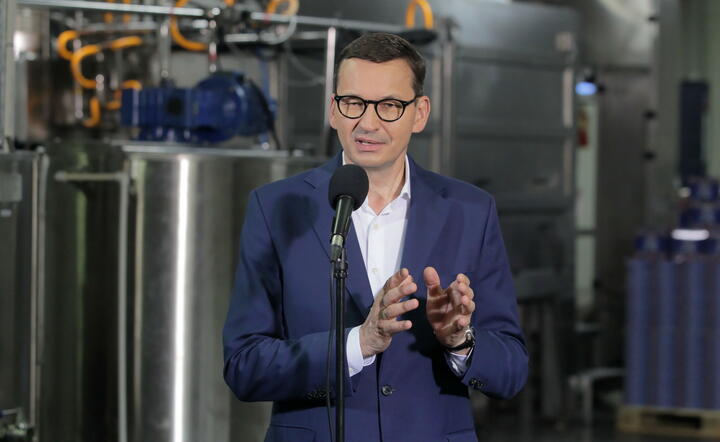 Mateusz Morawiecki w Dobrym Mieście / autor: PAP