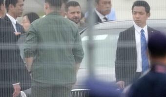 Prezydent Wołodymyr Zełenski przybył na szczyt G7