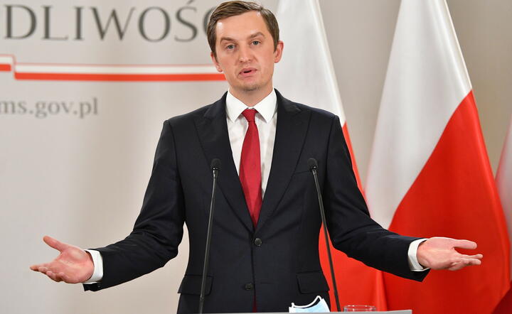 wiceminister sprawiedliwości Sebastian Kaleta / autor: fotoserwis PAP