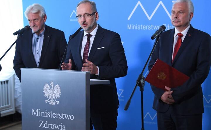 Konferencja Ministerstwa Zdrowia / autor: PAP/Radek Pietruszka