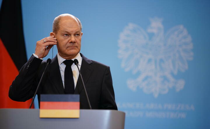 kanclerz Niemiec Olaf Scholz / autor: PAP