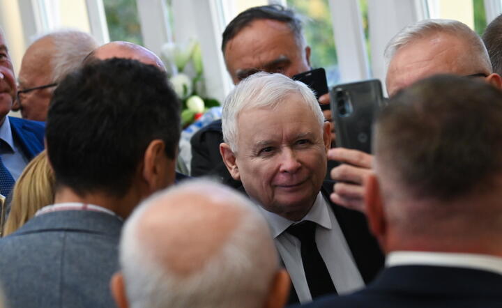 Jarosław Kaczyński w Szczecinie / autor: PAP