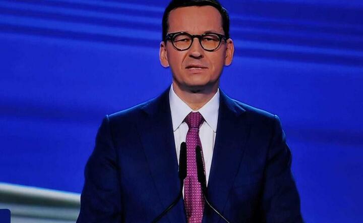 premier Mateusz Morawiecki / autor: fotoserwis PAP
