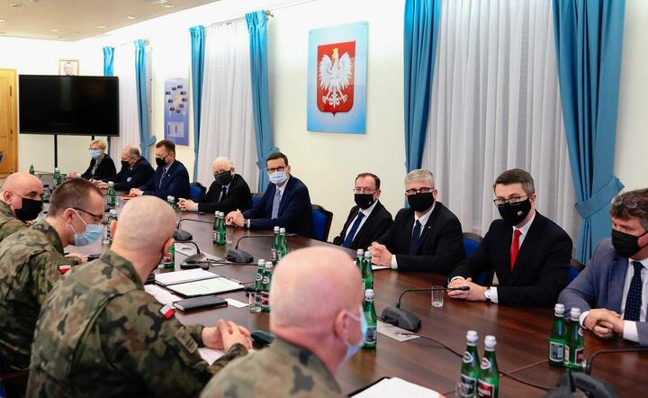 Posiedzenie sztabu kryzysowego / autor: Materiały prasowe