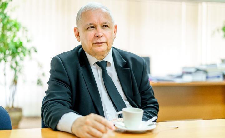 wicepremier, prezes PIS Jarosław Kaczyński / autor: Fratria
