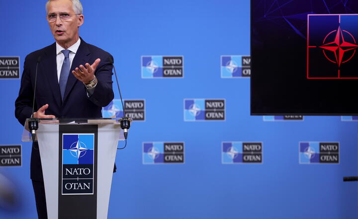Jens Stoltenberg w Brukseli / autor: PAP/EPA
