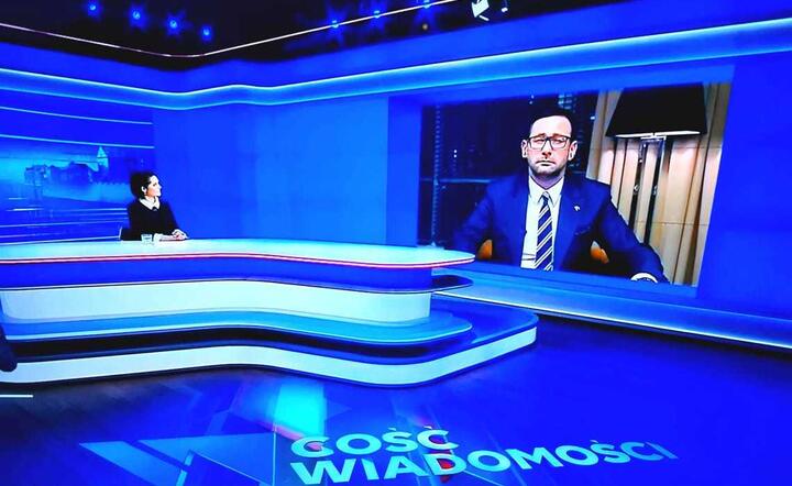 Gość Wiadomości, Daniel Obajtek / autor: Fratria