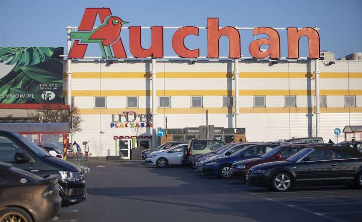 Polska jest dla Auchan czwartym najważniejszym rynkiem na świecie. Nz. supermarket Auchan w Warszawie / autor: Fratria / Andrzej Wiktor