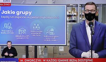 Morawiecki: pracujemy nad narodową strategią szczepień