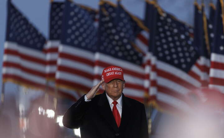 Kandydat na prezydenta USA Donald Trump / autor: PAP/EPA/SARAH YENESEL