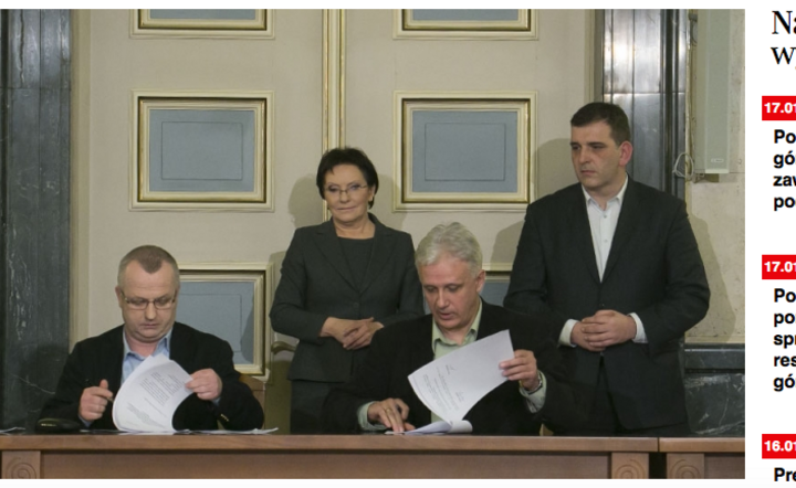 Fot. https://www.premier.gov.pl/wydarzenia/aktualnosci/pelna-tresc-porozumienia-rzadu-z-gornikami.html