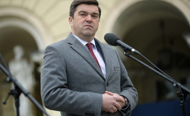 oronawirus w Polsce. Rzecznik prasowy ministerstwa zdrowia Wojciech Andrusiewicz. / autor: PAP/Marcin Obara