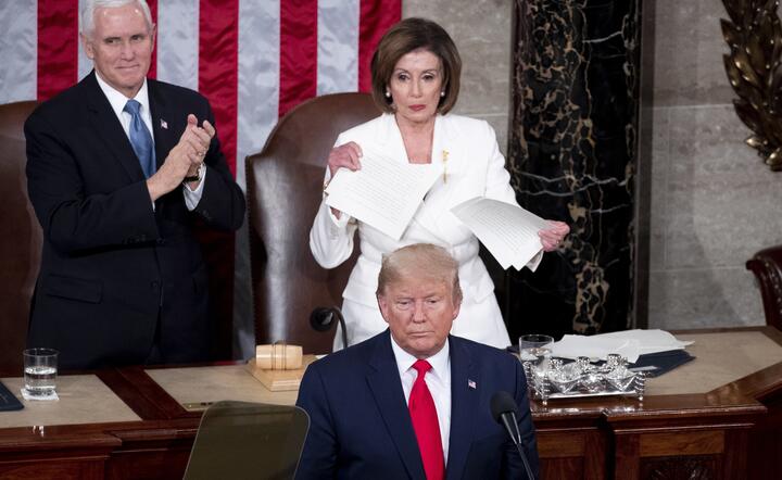 Trump spokojny, demokraci - nie / autor: PAP/EPA/MICHAEL REYNOLDS