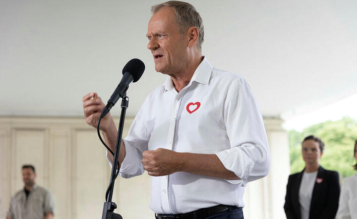 Szef PO Donald Tusk / autor: Fratria