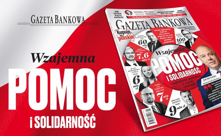 Okładka Gazety Bankowej / autor: Fratria