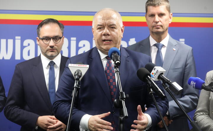 Minister aktywów państwowych Jacek Sasin / autor: PAP