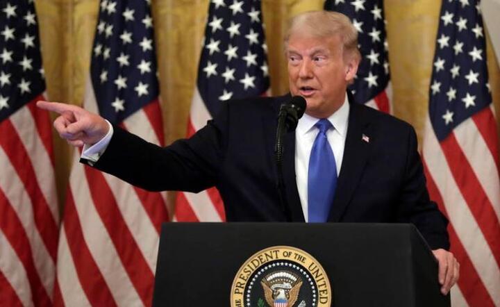 Donald Trump / autor: PAP