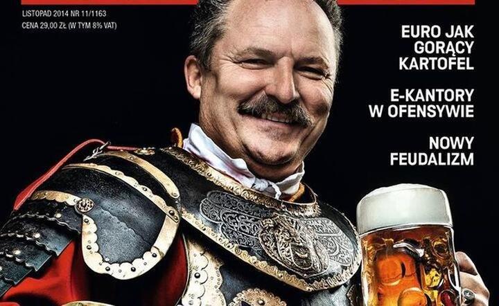 Marek Jakubiak w 2014 roku był okładkowym bohaterem Gazety Bankowej / autor: fot. Gazeta Bankowa