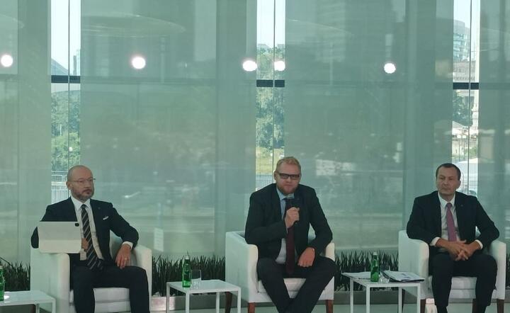 Od lewej: Bartosz Drabikowski, Paweł Gruza i Piotr Mazur  / autor: Fratria 