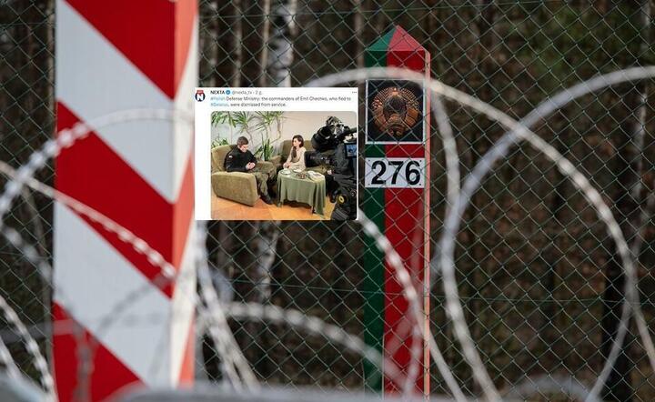 Zdezerterował na Białoruś - jest śledztwo! / autor: PAP/Wojtek Jargiło/Twitter NEXTA