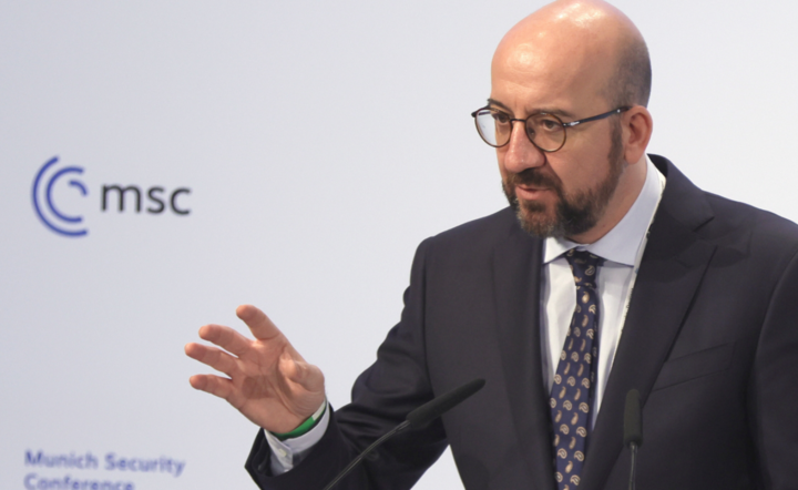 przewodniczący Rady Europejskiej Charles Michel / autor: PAP/EPA/RONALD WITTEK