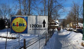 Bilbord, bilbord w Zakopanem... już niezgodny z prawem
