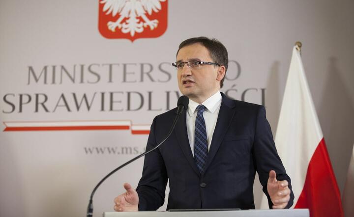 Minister Sprawiedliwości Zbigniew Ziobro / autor: fot. Fratria