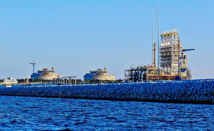 Terminal LNG w Świnoujściu Fot. Polskie LNG