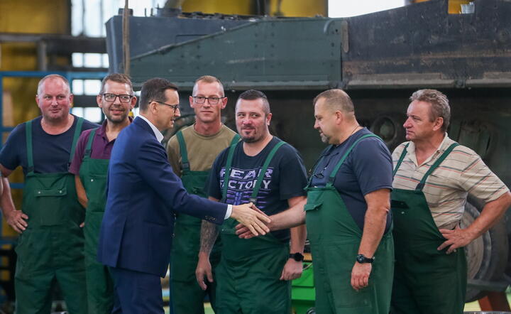 Mateusz Morawiecki w Gliwicach / autor: PAP