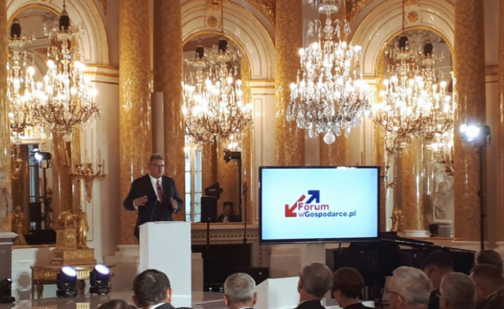 Gala Forum wGospodarce.pl, Maciej Wośko, red.nacz. 'Gazety Bankowej' i portalu wGospodarce.pl / autor: Fratria