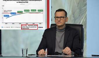 Morawiecki o finansach państwa: łączenie ognia z wodą