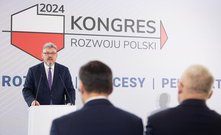 Red. Maciej Wośko otwiera Kongres Rozwoju Polski / autor: Fratria / Andrzej Wiktor