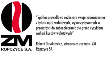 Sprawa opcji walutowych ZM Ropczyce w Prokuraturze Apelacyjnej