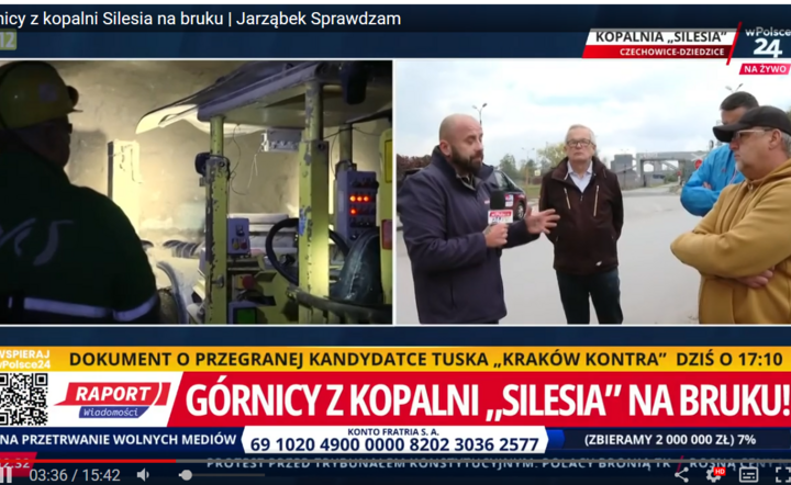 "To są oszuści. Oszukali pracowników w jawny sposób". Górnicy "Silesia" protestują