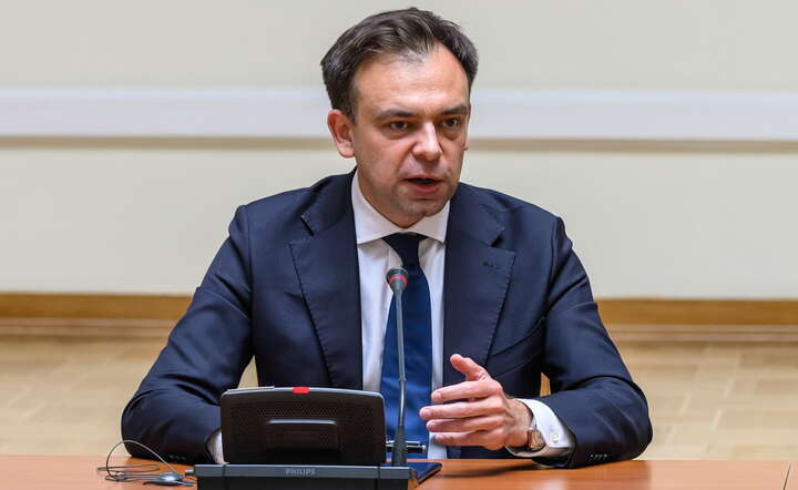  Minister finansów i gospodarki Andrzej Domański  / autor: PAP/Vladyslav Musiienko