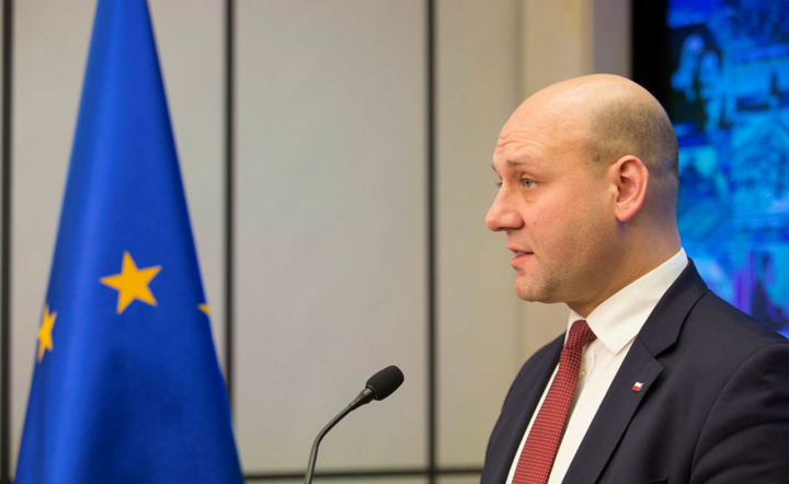 minister ds. UE Szymon Szynkowski vel Sęk / autor: Fratria