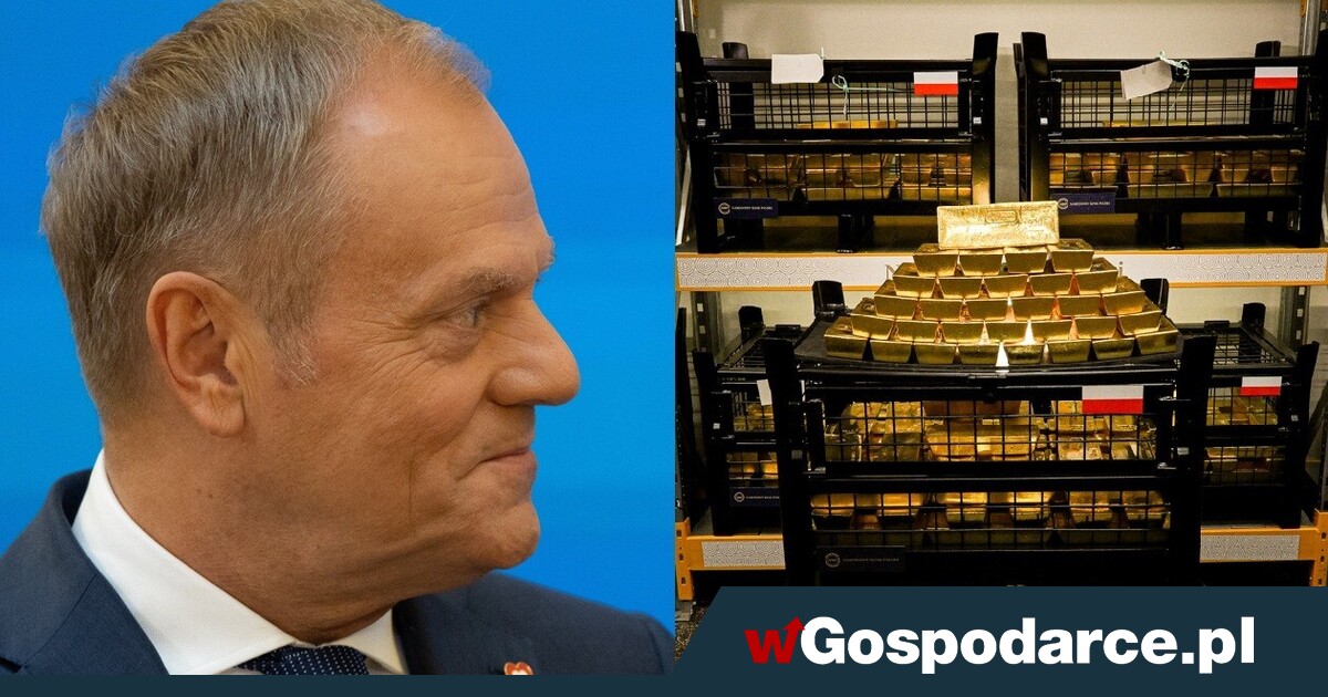 Minister prezydenta ocenia, iż Tusk poluje na złoto NBP