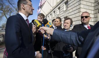 Morawiecki w USA: rozmowa z doradcą Trumpa m.in. o kontrakcie na gaz LNG