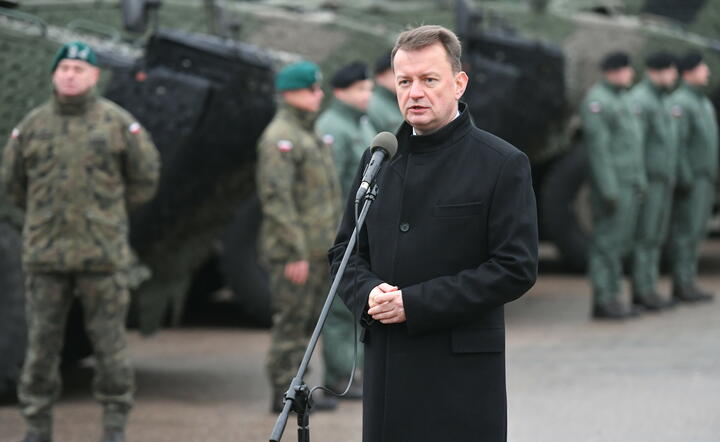 Minister obrony narodowej Mariusz Błaszczak / autor: PAP/Wojtek Jargiło