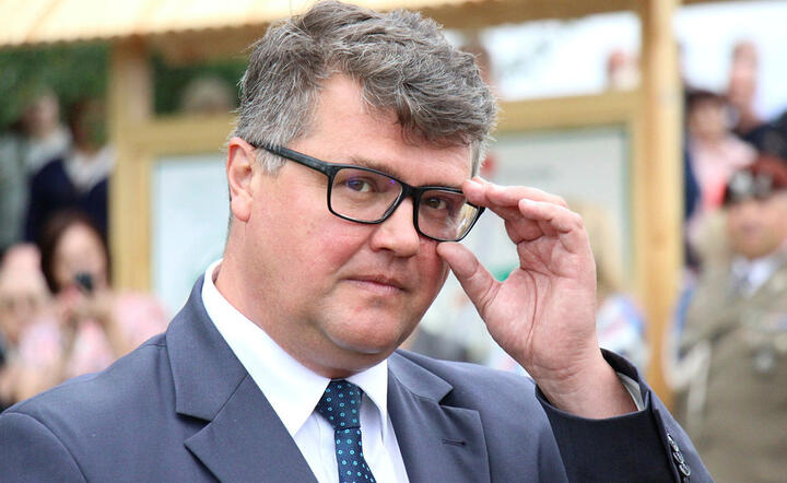 Wiceminister spraw wewnętrznych Maciej Wąsik. / autor: Fratria