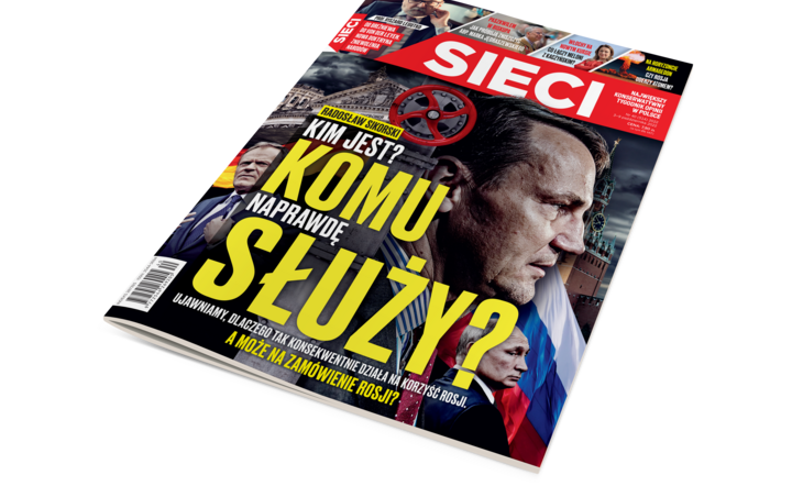 Najnowsze wydanie tygodnika "Sieci" / autor: Fratria