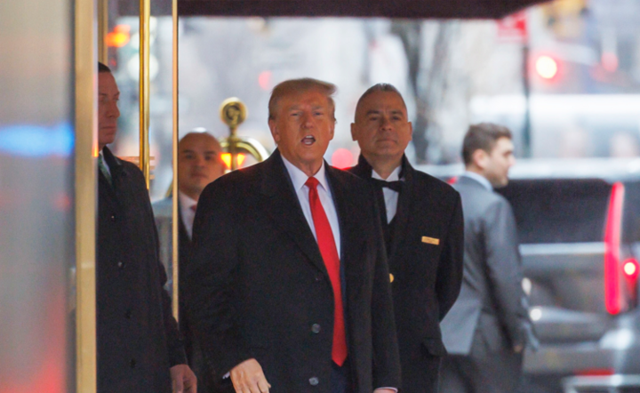 Były prezydent USA Donald Trump / autor: PAP