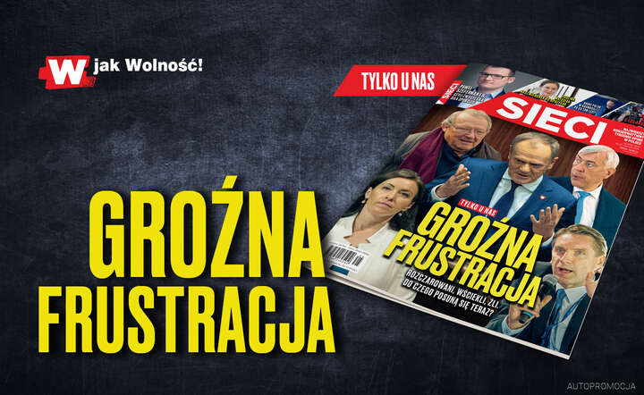 Okładka tygodnika Sieci / autor: Fratria 