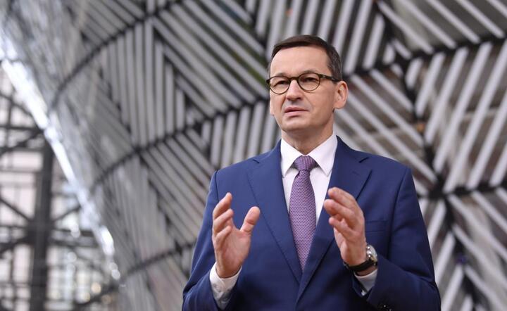 Premier Mateusz Morawiecki / autor: PAP/EPA/JOHN THYS / POOL
