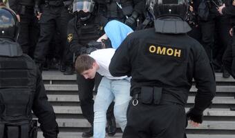 Brześć: użyto armatek wodnych wobec protestujących