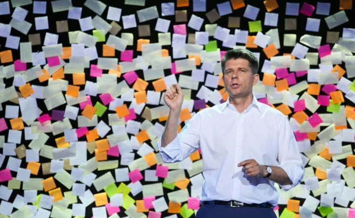 Ryszard Petru na konwencji programowej stowarzyszenia Nowoczesna fot. PAP / Paweł Supernak