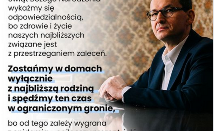 premier Mateusz Morawiecki / autor: Facebook