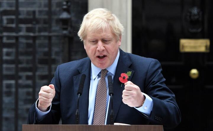 Boris Johnson / autor: PAP/EPA/FACUNDO ARRIZABALAGA